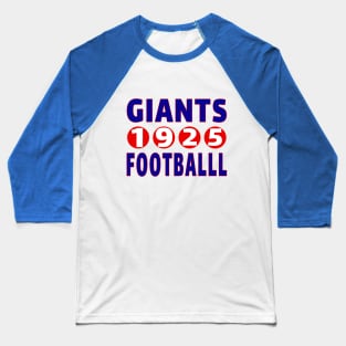 Giants Football 1925 Classic Baseball T-Shirt